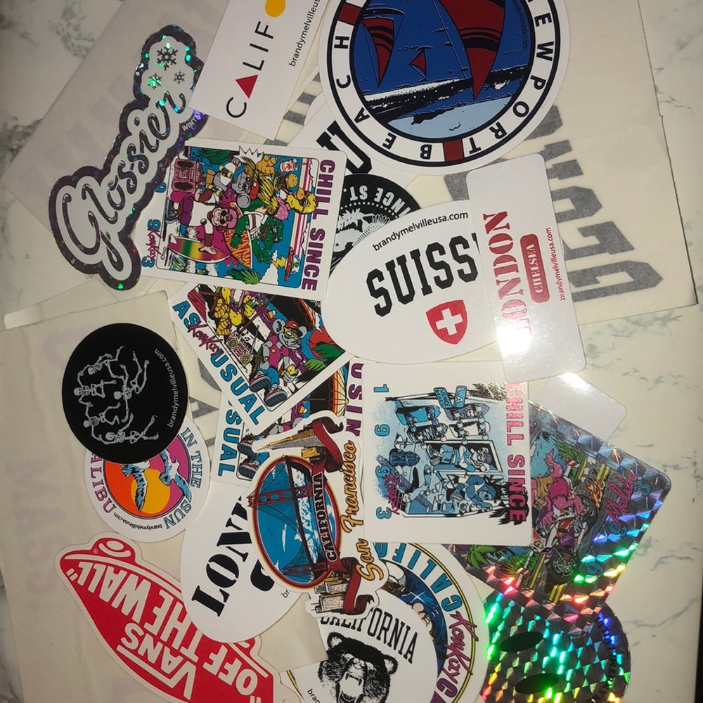 brandy melville stickers